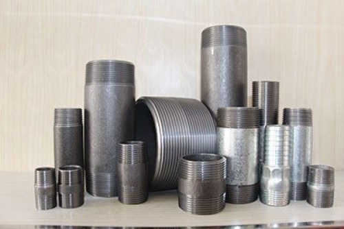 Pipe fitting and pipe nipples
