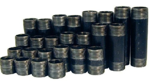 Rolled seamless galvanized pipe nipple