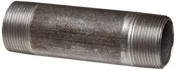  ?? Bsp thread black seamless pipe nipples