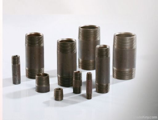  ?? Carbon steel black seamless npt-bsp pipe nipples